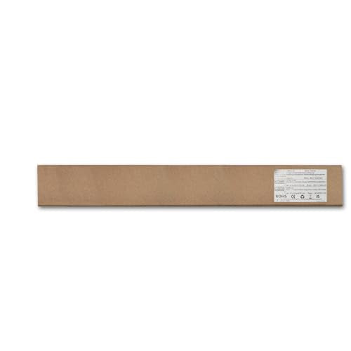 ZTWLEED Lámpara de Pared Larga Villa Apliques de Pared Negra,8W 40CM Aplique Pared Exterior,Aplique de Pared Exterior LED Impermeables IP65,Blanco Cálido 3000K AC220V para Balcón Jardín Villa