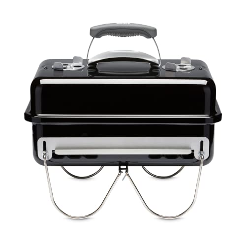 Weber Go-Anywhere Barbacoa de Carbón,portátil, 42 x 26 cm, Negro 1131004