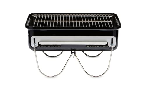Weber Go-Anywhere Barbacoa de Carbón,portátil, 42 x 26 cm, Negro 1131004