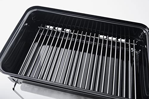 Weber Go-Anywhere Barbacoa de Carbón,portátil, 42 x 26 cm, Negro 1131004