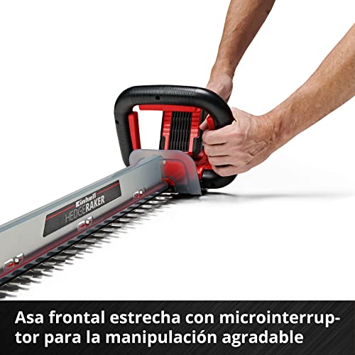 Einhell Cortasetos con batería ARCURRA 18/55 Power X-Change (18 V, 55 cm de longitud de corte, 18 mm distancia entre dientes, colector de recortes, asa frontal estrecha, sín batería)