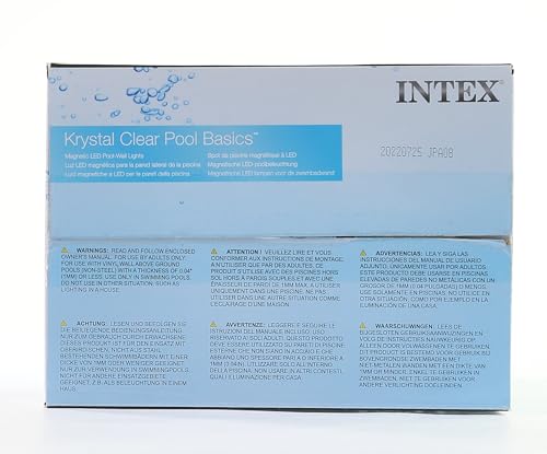 Intex 28698 - Luz Led Magnética, 5 Colores para Piscinas