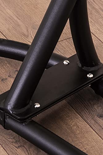 SH&G - Silla plegable de ratán para colgar huevos, silla colgante de acero, cesta acolchada de mimbre para huevos, asiento y soporte