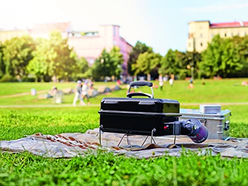 Weber Go-Anywhere Barbacoa de Carbón,portátil, 42 x 26 cm, Negro 1131004