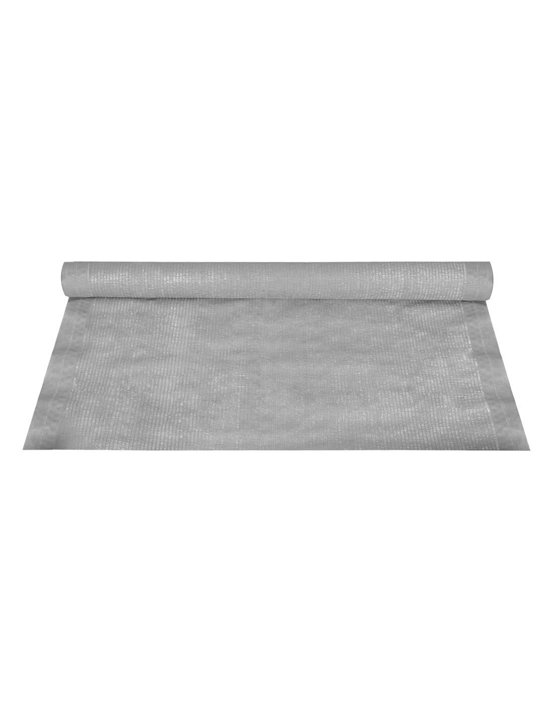 Jardin202 - Malla de ocultación 110gr/m² | Sombra y privacidad en tu jardín | Premium | Ideal para Vallas y barandillas | 2 x 10 Metros (Gris Metalizado)
