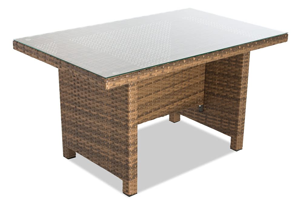 Garden Point Parma Apetito 6 Marrón| Elegante Juego de Muebles para Cada jardín.