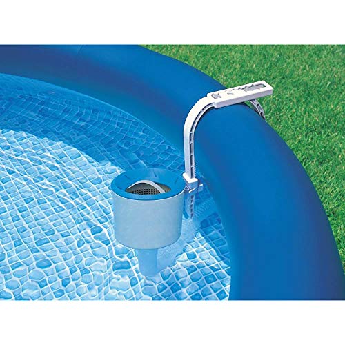 Intex Skimmer de superficie - Skimmer de superficie de montaje en pared de lujo - Skimmer de suspensión, 49x43x34 cm (28000E)