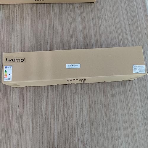 LEDMO 12W Lampara Exterior Jardin 3000K Farolas de Jardin LED Balizas Exterior Jardin 60cm Farolas Exterior Jardin Impermeable IP65