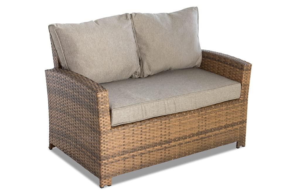 Garden Point Parma Apetito 6 Marrón| Elegante Juego de Muebles para Cada jardín.