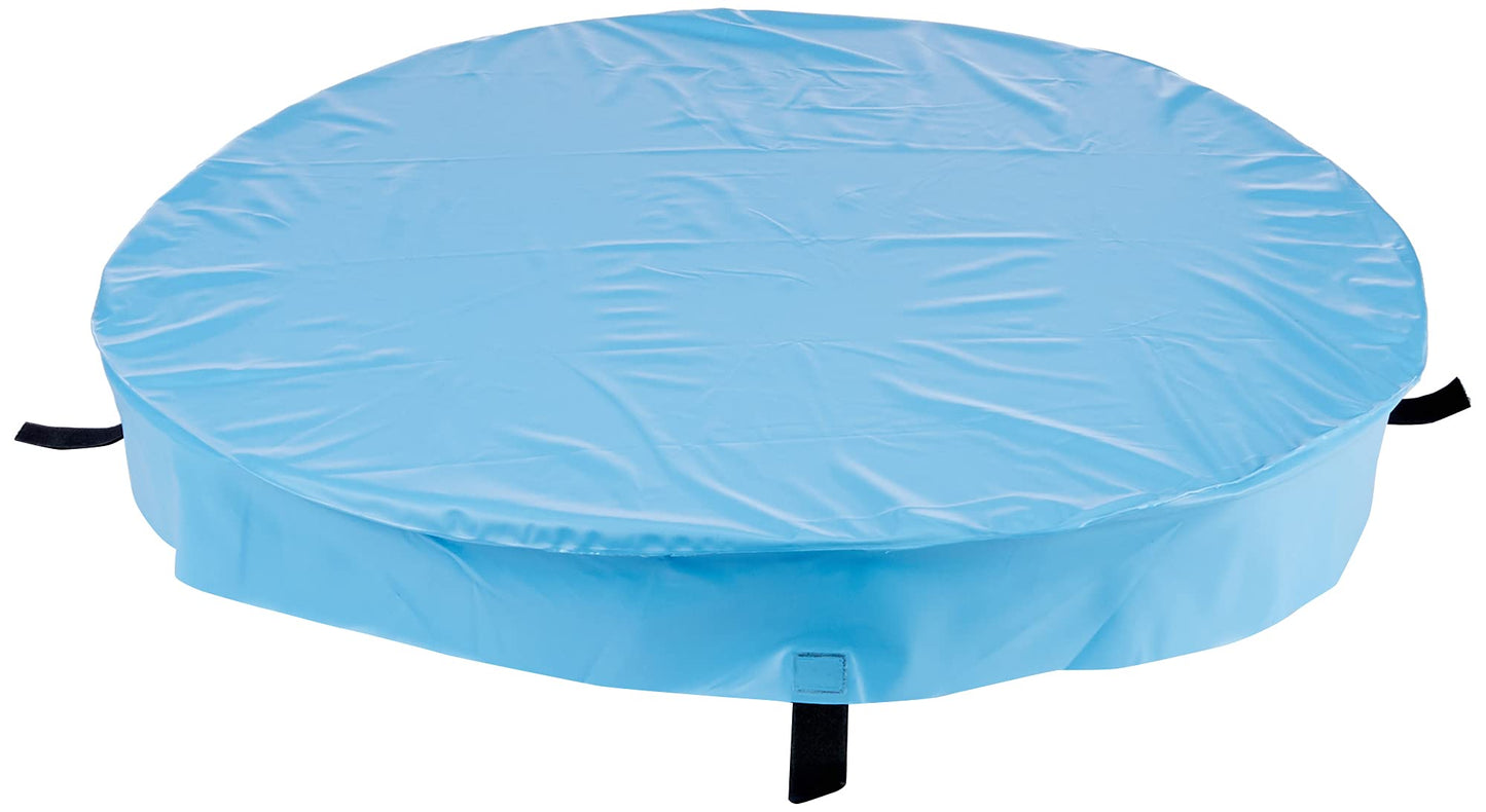 TRIXIE Cubierta Rectangular, azul petróleo/gris para la Piscina para Perro para Perros