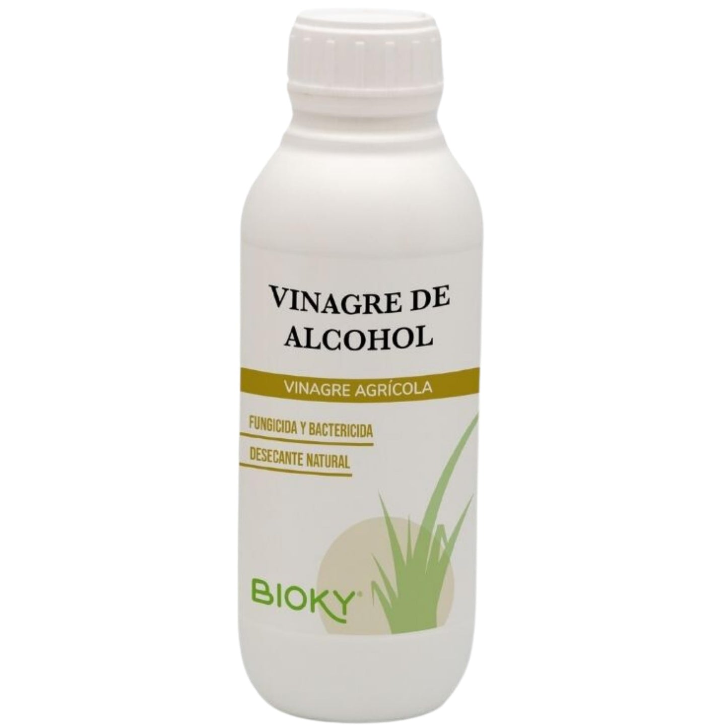 Bioky® Vinagre Concentrado al 20% - 1L – Origen Natural de Alcohol de Cereal – Sin Residuo - Acción Limpiador Profundo - Elimina Moho y Hongos (1L)