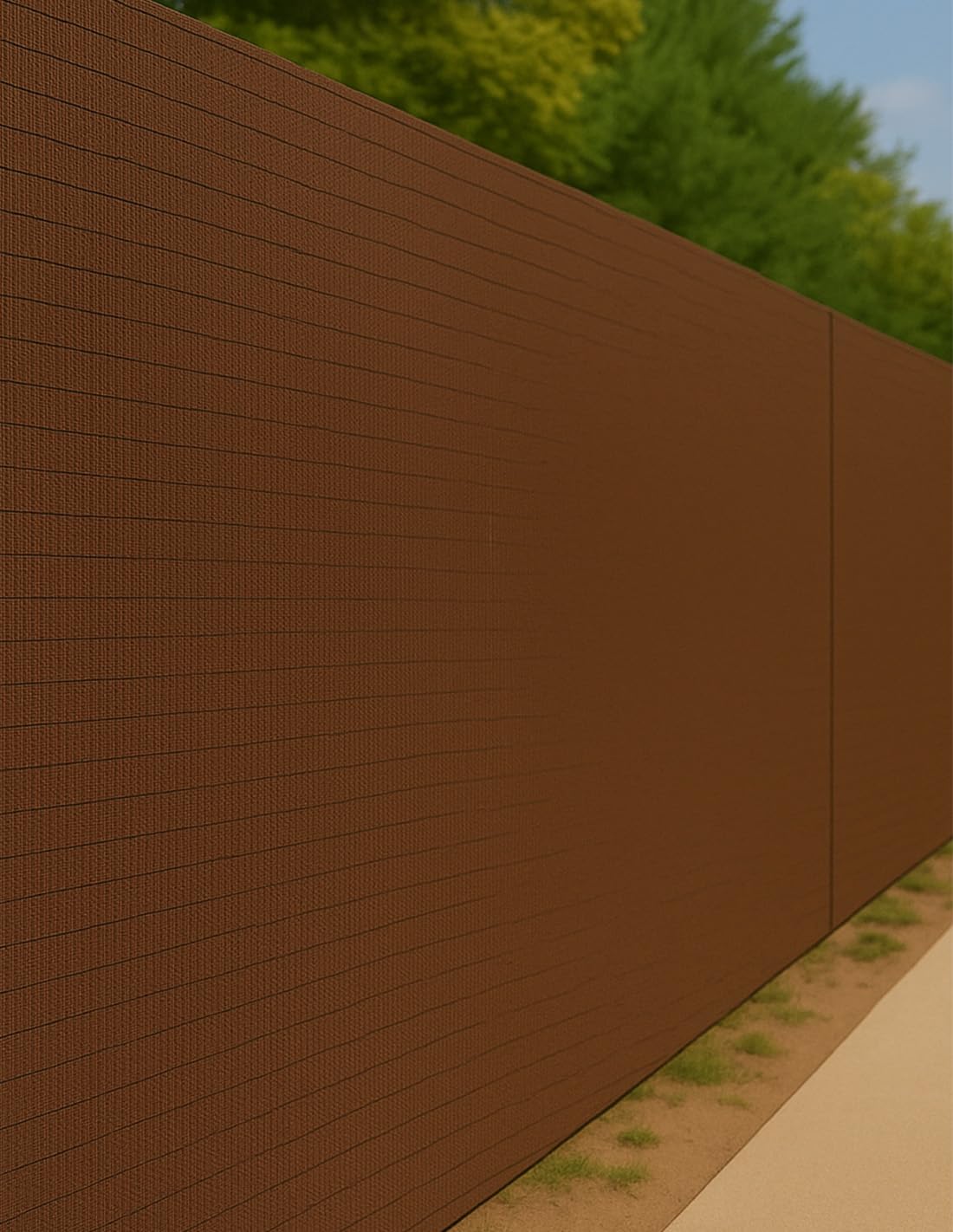 Jardin202 - Malla de ocultación 110gr/m² | Sombra y privacidad en tu jardín | Premium | Ideal para Vallas y barandillas | 2 x 10 Metros (Gris Metalizado)