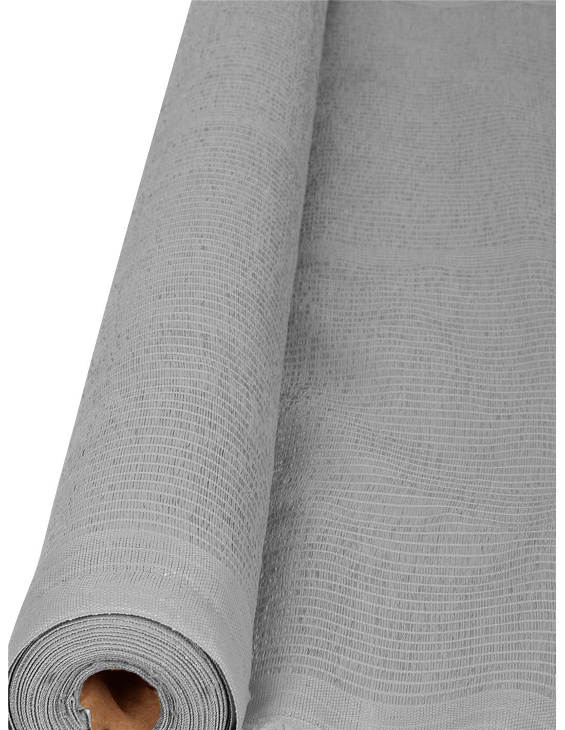 Jardin202 - Malla de ocultación 110gr/m² | Sombra y privacidad en tu jardín | Premium | Ideal para Vallas y barandillas | 2 x 10 Metros (Gris Metalizado)