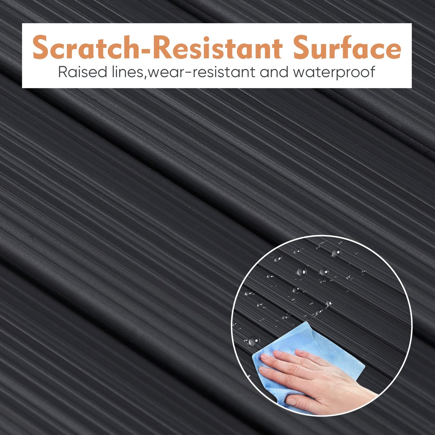 Sekey Estera de PVC, Valla Pantalla, Protección Visual Privacidad, Valla de Plástico Decorativa para Jardín Balcón Terraza, Resistente a la Intemperie, con Bridas, 90 x 300 cm, Antracita