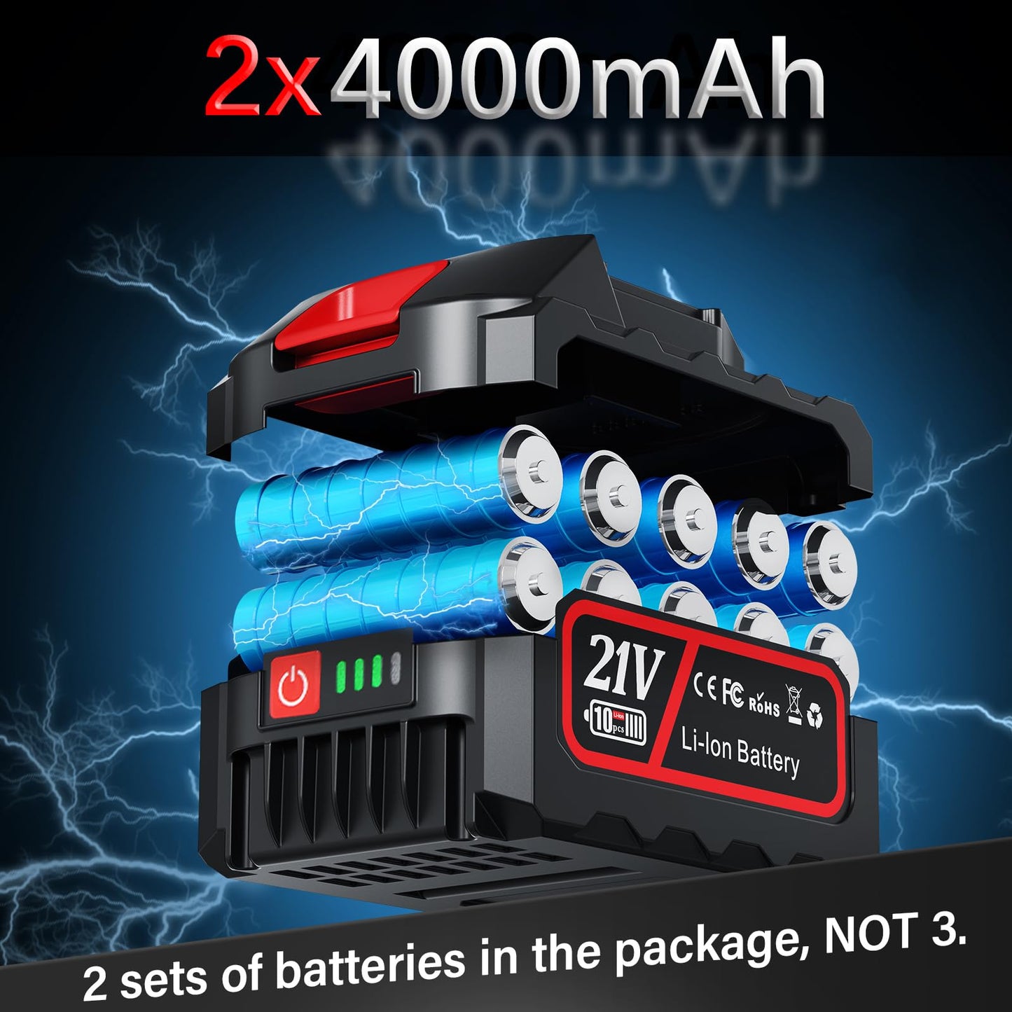CEEPUY 2x4000mAh Mini Motosierra Bateria Motosierra a Bateria 6 Pulgadas, 880W Eléctrica Motosierra Sierra Electrica Podar Arboles Motosierra de Mano Mini Sierra Motosierra Pequeña Para Jardin