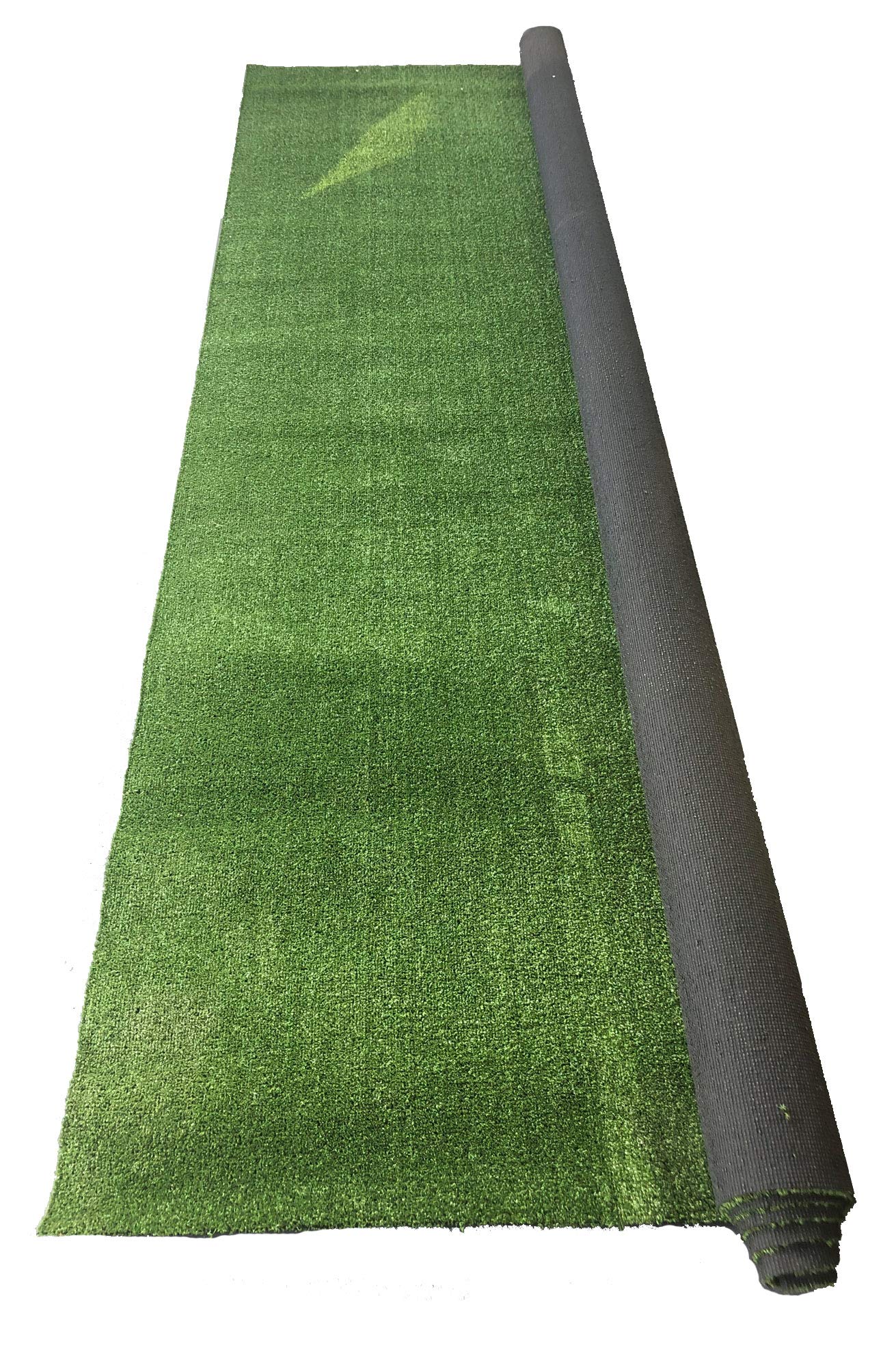 Carpeto Rugs Césped Artificial Sintético para Exterior e Interior - Césped Artificial para Balcón, Terraza y Jardín - Rollos de Cesped Artificial - Hierba Artificial - Verde - 133 x 270 cm