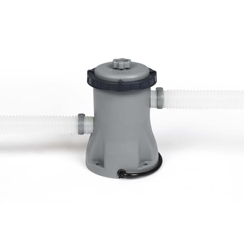 Bestway - Piscina Desmontable Tubular Bestway Steel Pro MAX 305x100 cm con Depuradora Cartucho 1.249 L/H con Escalera