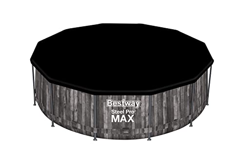 BESTWAY Piscina Desmontable Tubular Steel Pro 366x366x122 cm Marrón