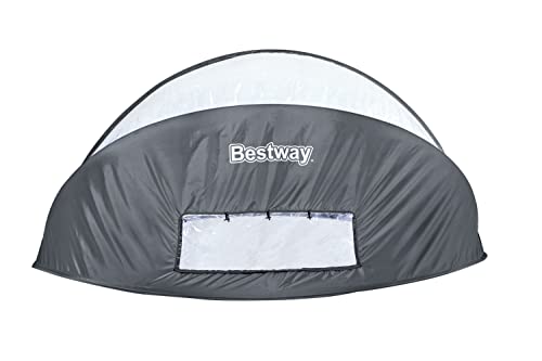 BESTWAY Piscina Desmontable Tubular Steel Pro 366x366x122 cm Marrón