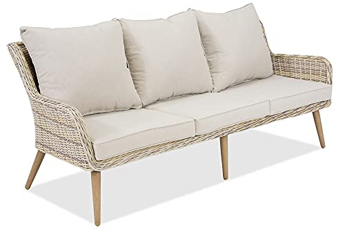 Garden Point Bilbao Apetito 8 Beige| Elegante Juego de Muebles para Cada jardín.