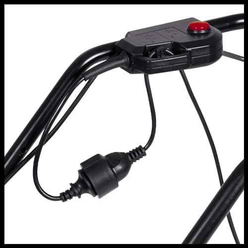 Einhell GC-EM 1536 - Cortacésped eléctrico (1500 W, altura de corte 5 niveles | 25-65 mm , ancho de corte 36 cm, hasta 600m² de jardín, 38L de capacidad de bolsa) (ref.3400150)
