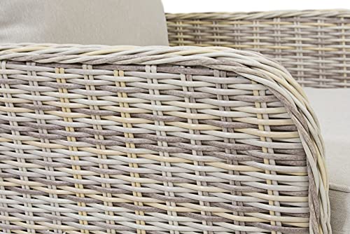 Garden Point Bilbao Apetito 8 Beige| Elegante Juego de Muebles para Cada jardín.