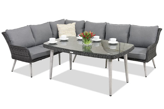 Garden Point Bilbao Comida 5 Atracita | Elegante Juego de Muebles para Cada jardín.