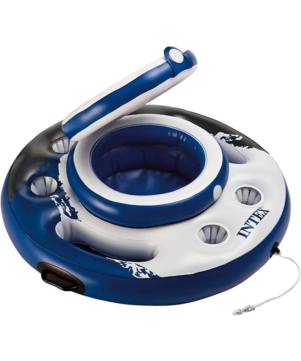 Intex Nevera hinchable mega chill, gama river run, diámetro 89 cm (56822)