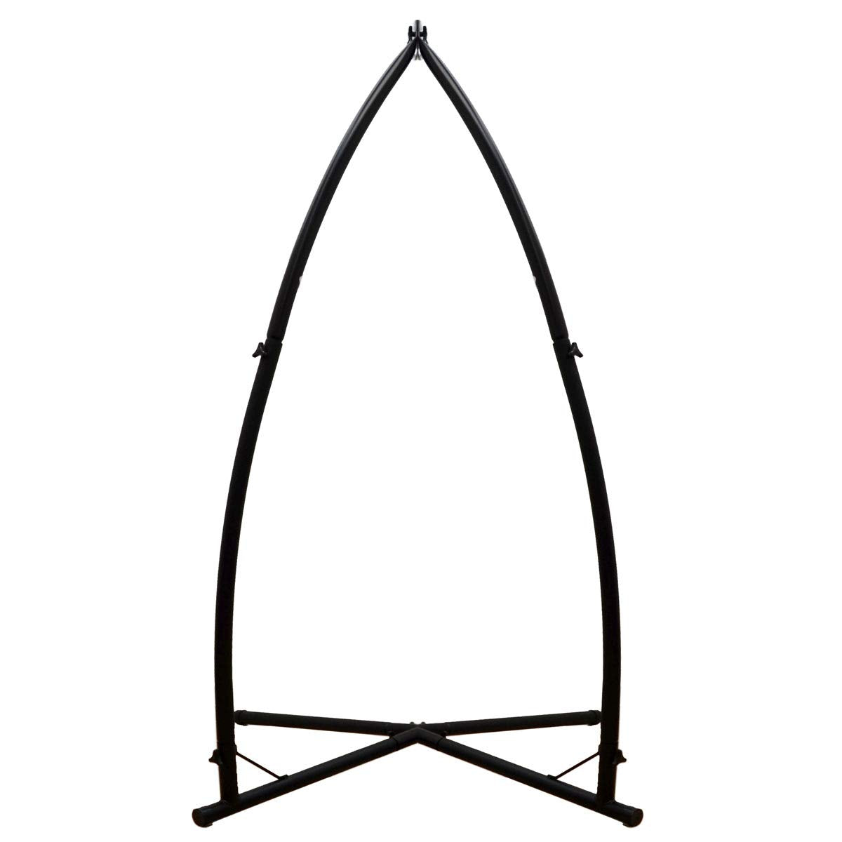 AMANKA Hasta 120 kg: Soporte para Silla Colgante - 215cm Soporte Hamaca Colgante - Base Silla Colgante - Soporte Silla Colgante de Jardin Exterior - Soporte Huevos Egg Chair Amacas Colgantes Grande