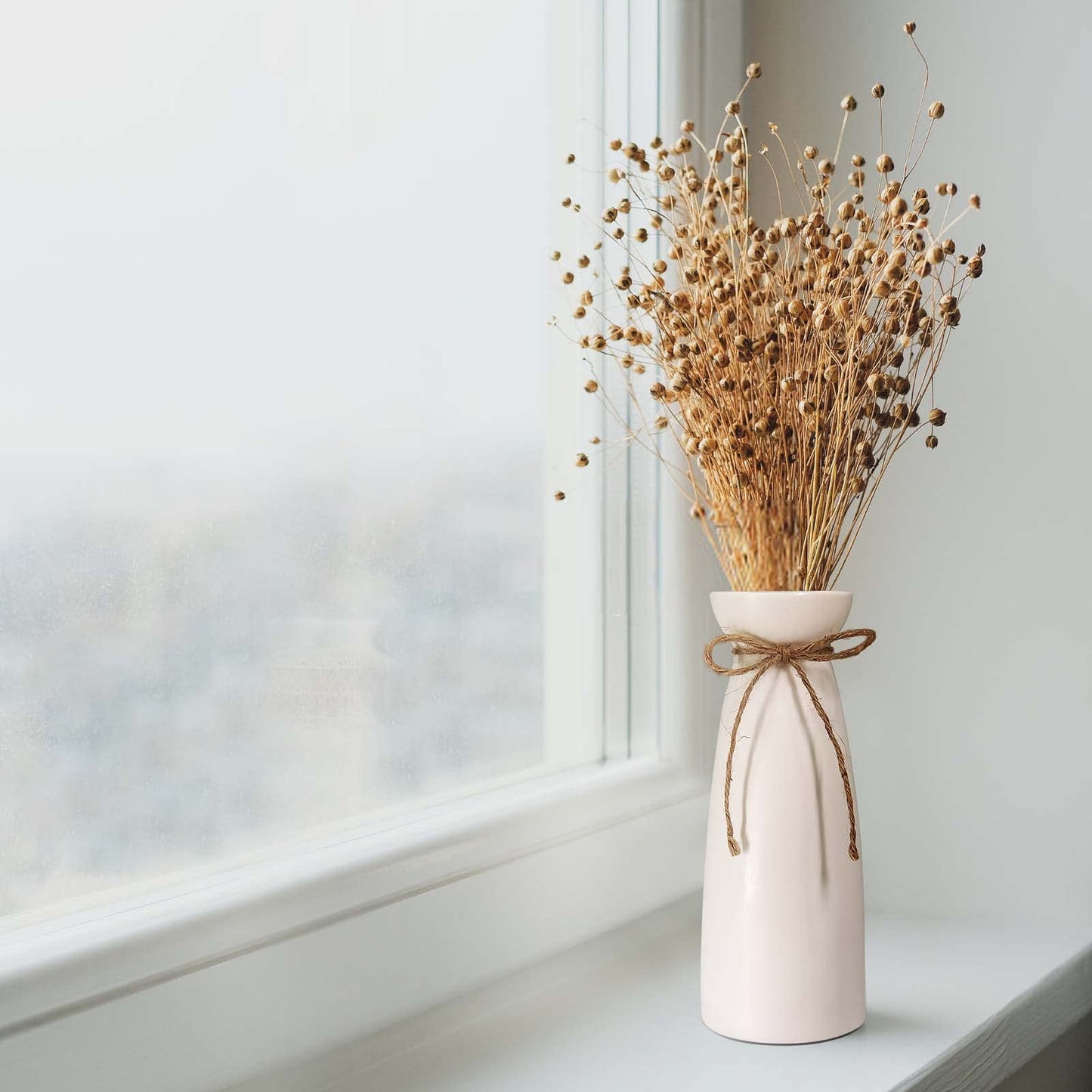 Jarrón de Cerámica, Jarrón de Mesa en Estilo Minimalista Moderno, Decoración del Hogar para Chimenea, Dormitorio, Cocina, Sala de Estar, Centro de Mesa, Escritorio