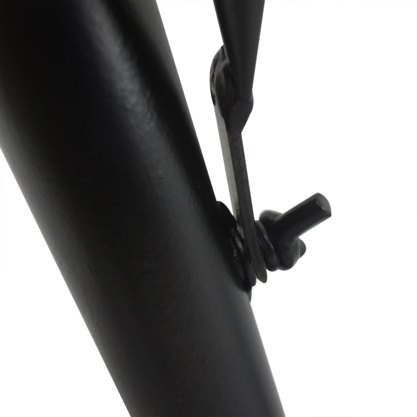 Outsunny Mesa Colgante de Balcón con Brazo Regulable y Altura Ajustable en 3 Posiciones Marco Metálico Carga Máx. 30 kg 60x56,5x45 cm Negro