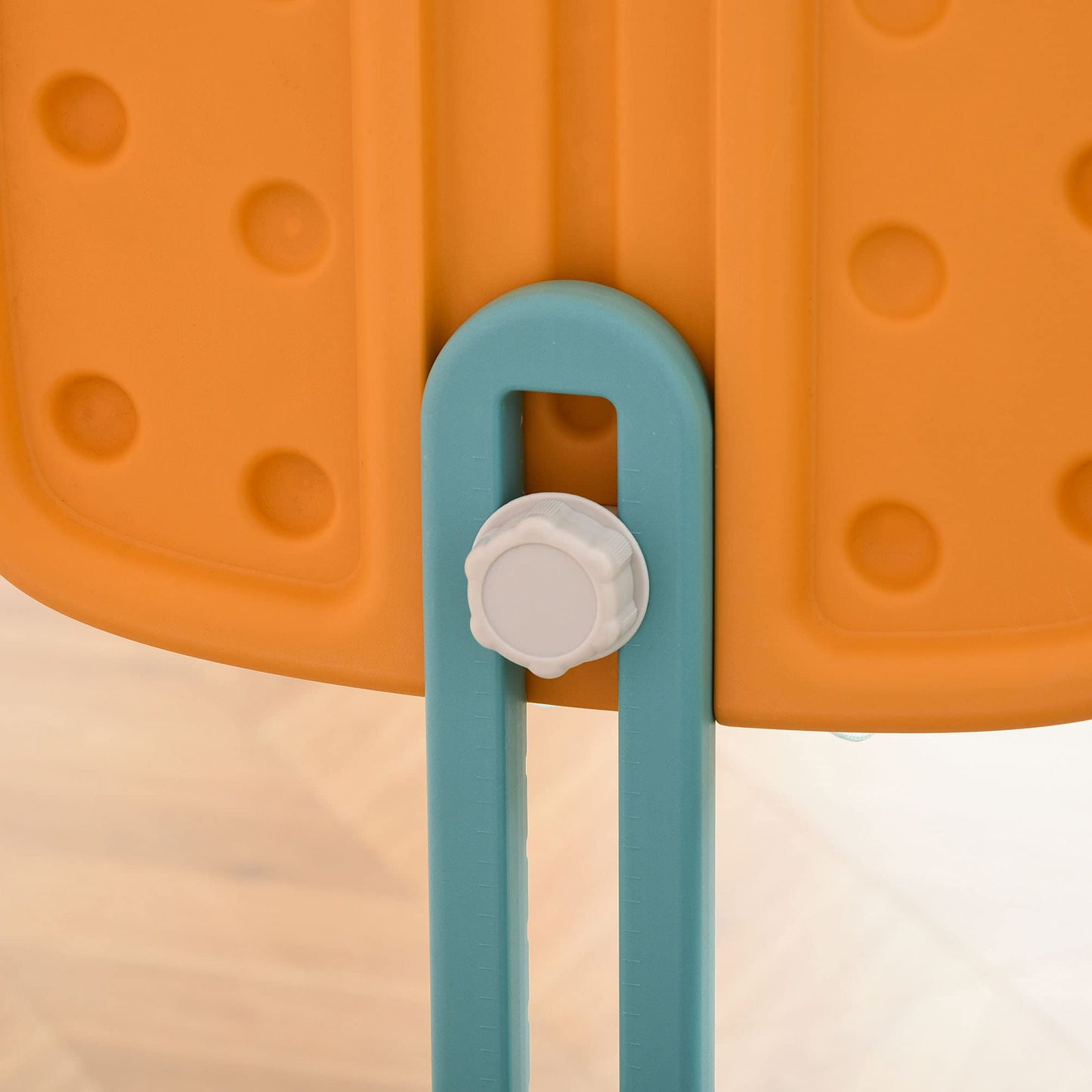 HOMCOM 5 en 1 Tobogán y Columpio para Niños +18 Meses con 2 Canastas de Baloncesto Portería Fútbol con Asiento Ajustable Parque Infantil Interior y Exterior 210x186x133 cm Multicolor