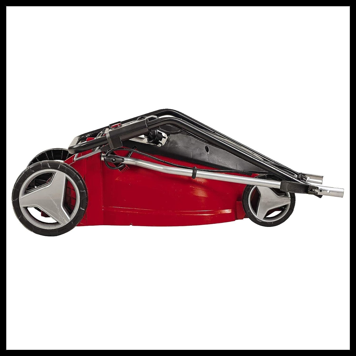 Einhell GC-EM 1536 - Cortacésped eléctrico (1500 W, altura de corte 5 niveles | 25-65 mm , ancho de corte 36 cm, hasta 600m² de jardín, 38L de capacidad de bolsa) (ref.3400150)