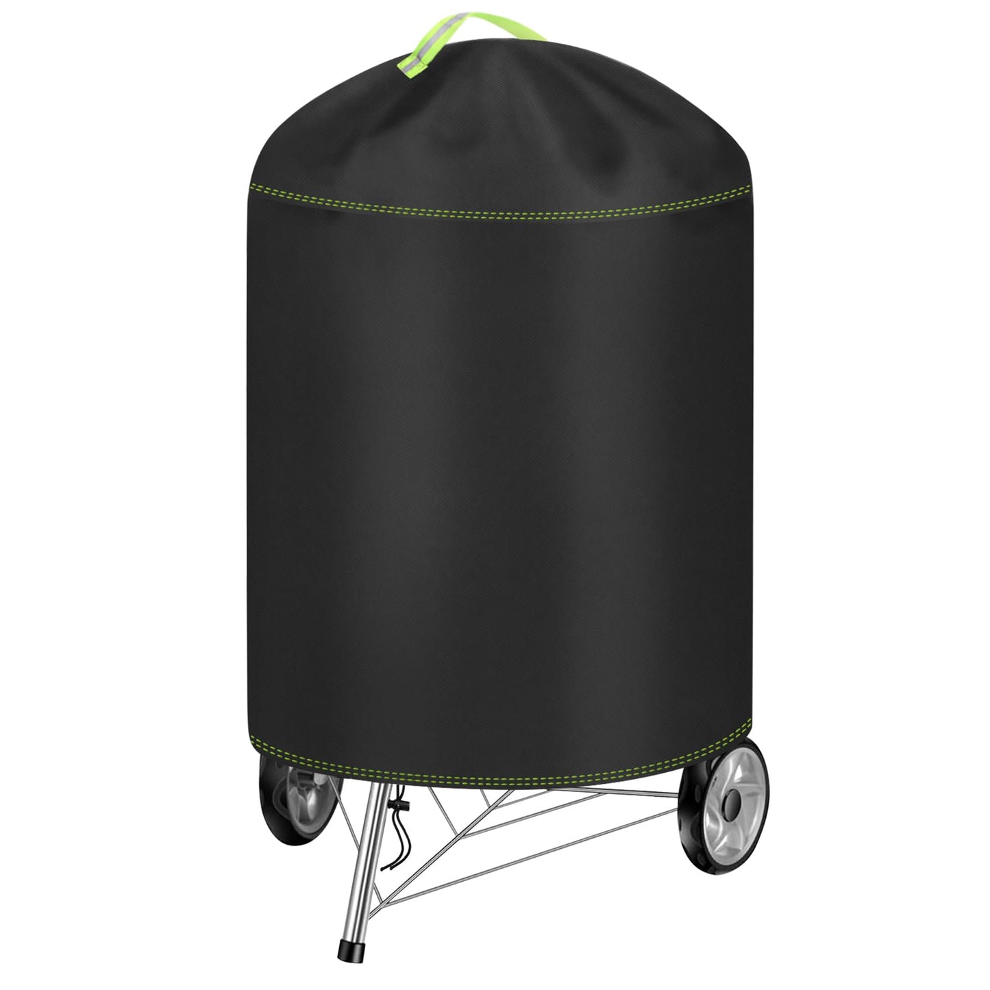 Funda para Barbacoa Impermeable, VDISRR 420D Oxford Resistente al Desgarro Funda Protectora para BBQ Ø77x90cm, Cubierta de Exterior Anti-Viento/Anti-Polvo/Anti-Humedad/Anti UV