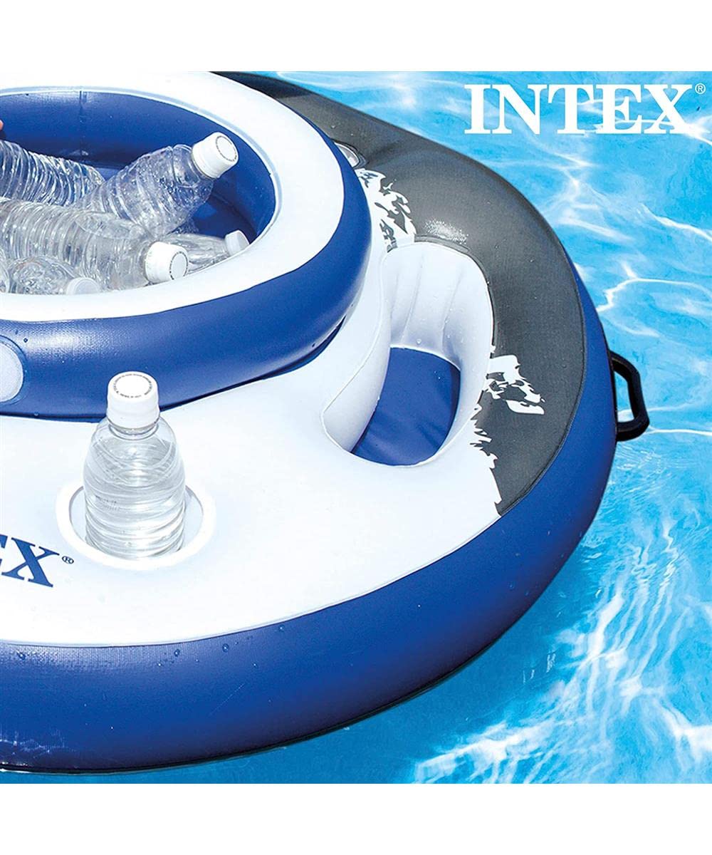 Intex Nevera hinchable mega chill, gama river run, diámetro 89 cm (56822)