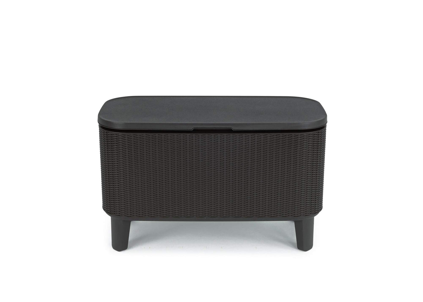 Keter Bevy Bar - Mesa Nevera para Exterior y Jardín, Capacidad 60L, Color Grafito
