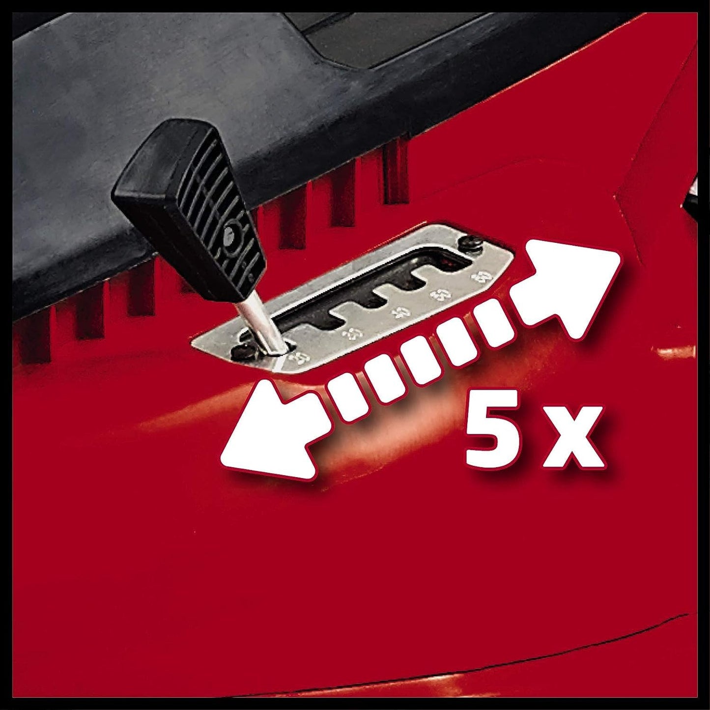Einhell GC-EM 1536 - Cortacésped eléctrico (1500 W, altura de corte 5 niveles | 25-65 mm , ancho de corte 36 cm, hasta 600m² de jardín, 38L de capacidad de bolsa) (ref.3400150)