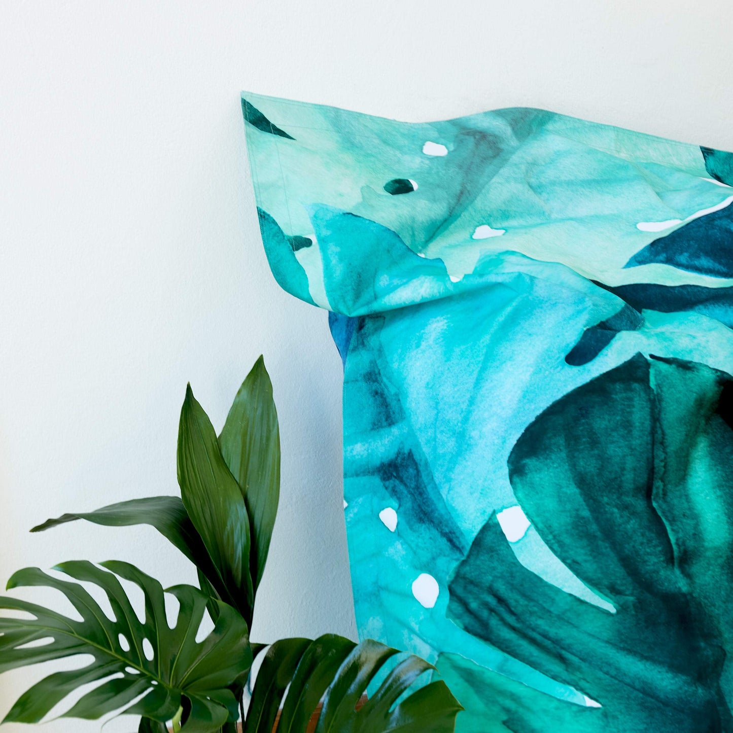 Lumaland Puff Pera Gigante | Bean Bag XXL para Interior & Exterior con Funda Lavable | 140cm x 180cm | Bolsa de Frijoles | Bolsa Interior rellenable Incl. 380 litros de Perlas de EPS [Botánico]
