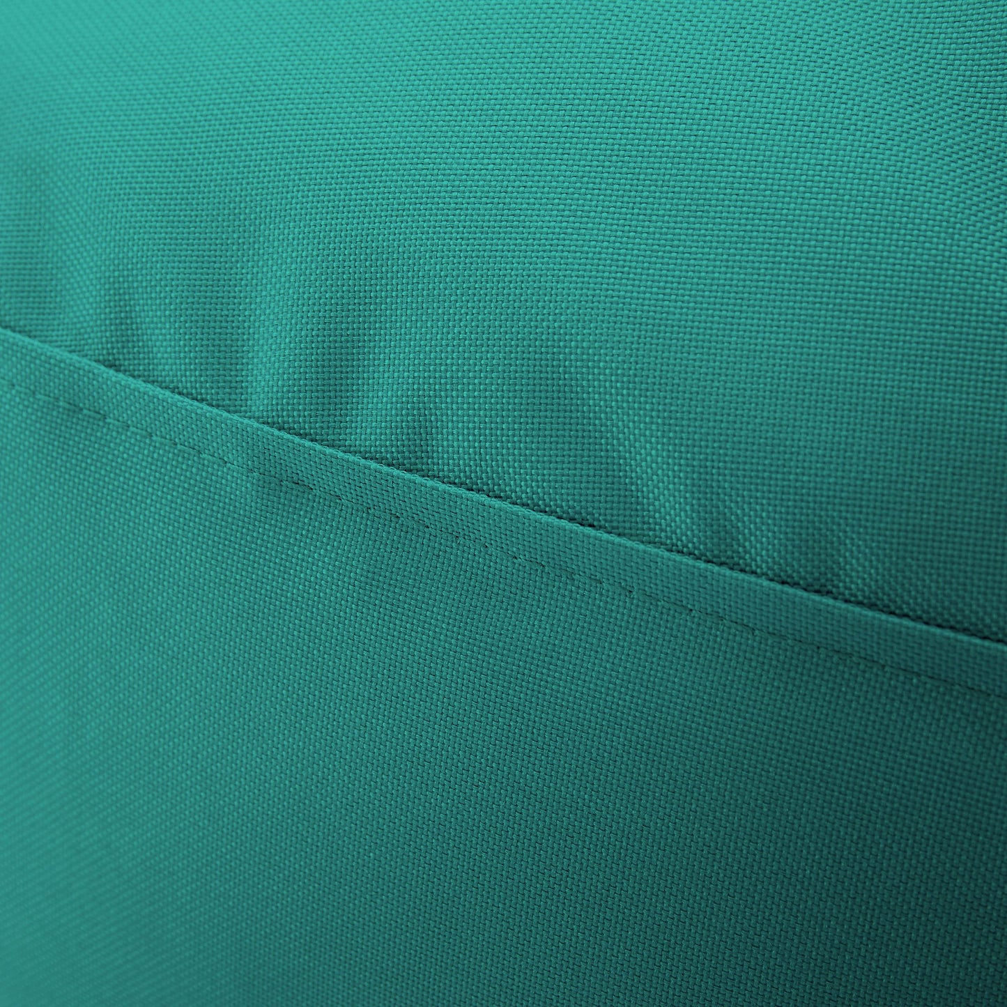 Lumaland Puff Pera Redondo Grande 120 x 80 x 75 cm | Sillón Relax Impermeable para Interior & Exterior | Mueble Ideal para Salón, Jardin y Terraza | con Relleno Incluido 300l [Turquesa]